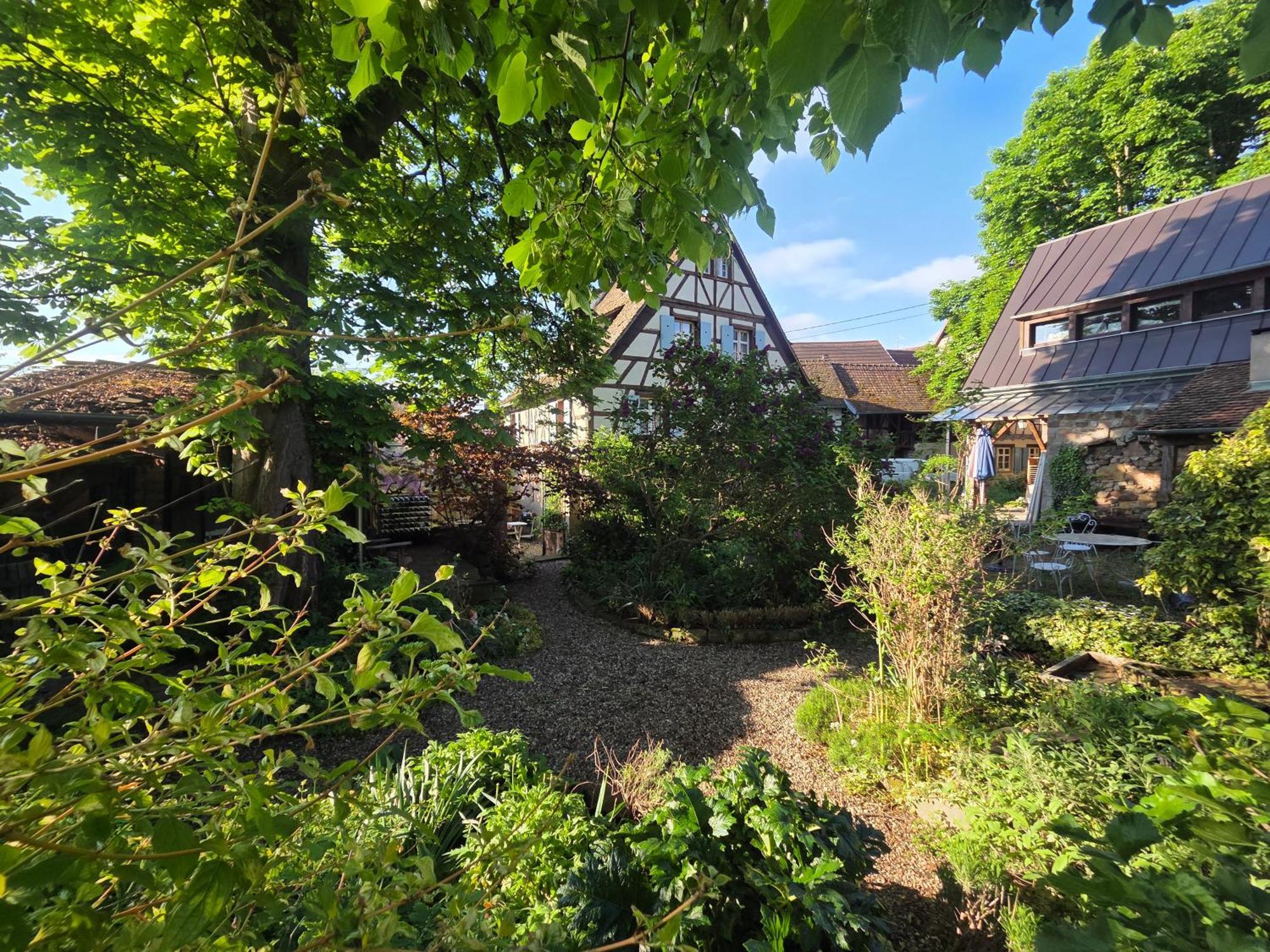 Le Temps Des Cigognes Villa Barr Exterior photo
