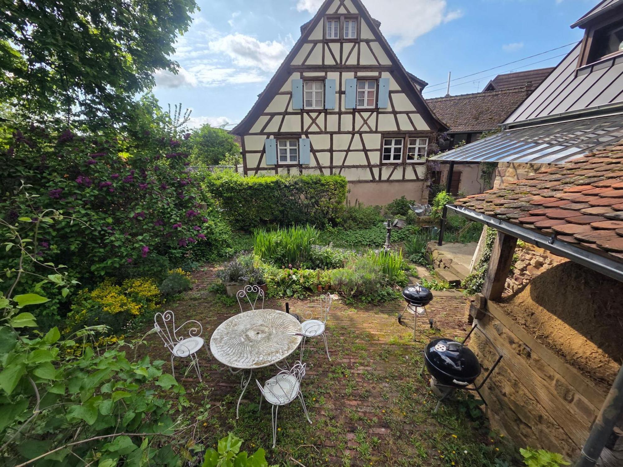 Le Temps Des Cigognes Villa Barr Exterior photo
