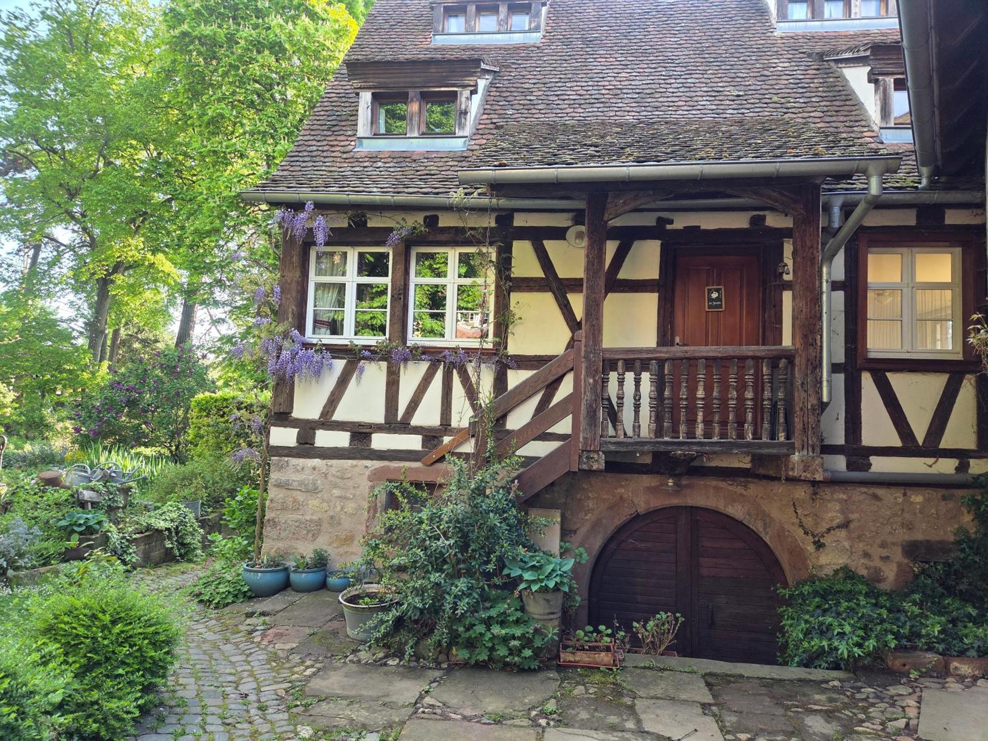 Le Temps Des Cigognes Villa Barr Exterior photo